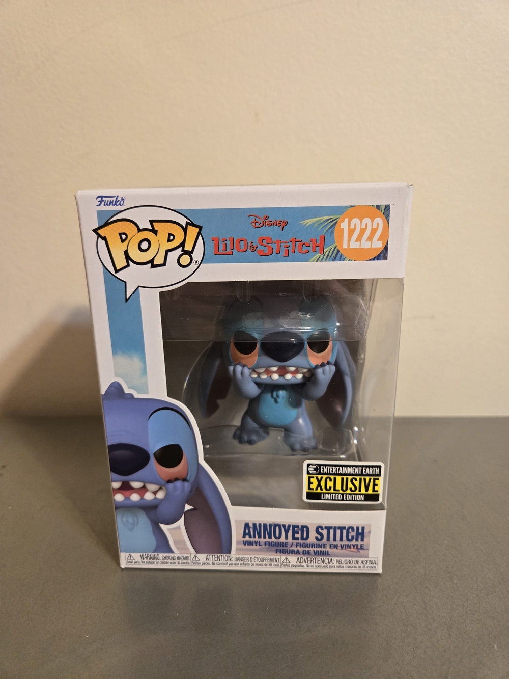 Funko Pop Lilo and Stitch Annoyed Stitch Collectible Figure #1222